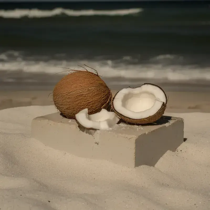 Homemade Coconut Ice Cream