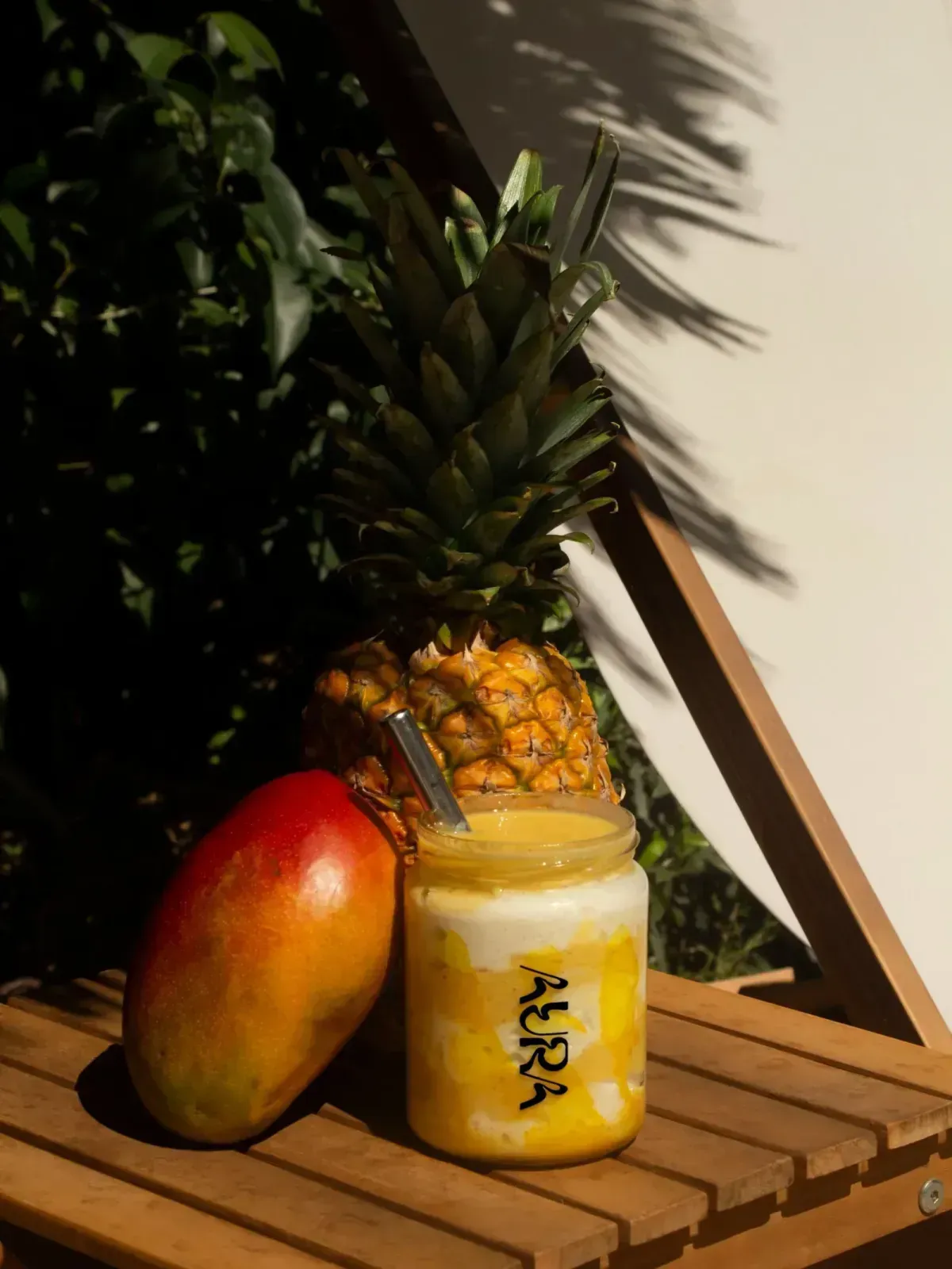 BLISS adaptogen smoothie at Aura Wellness Bar, Lisbon