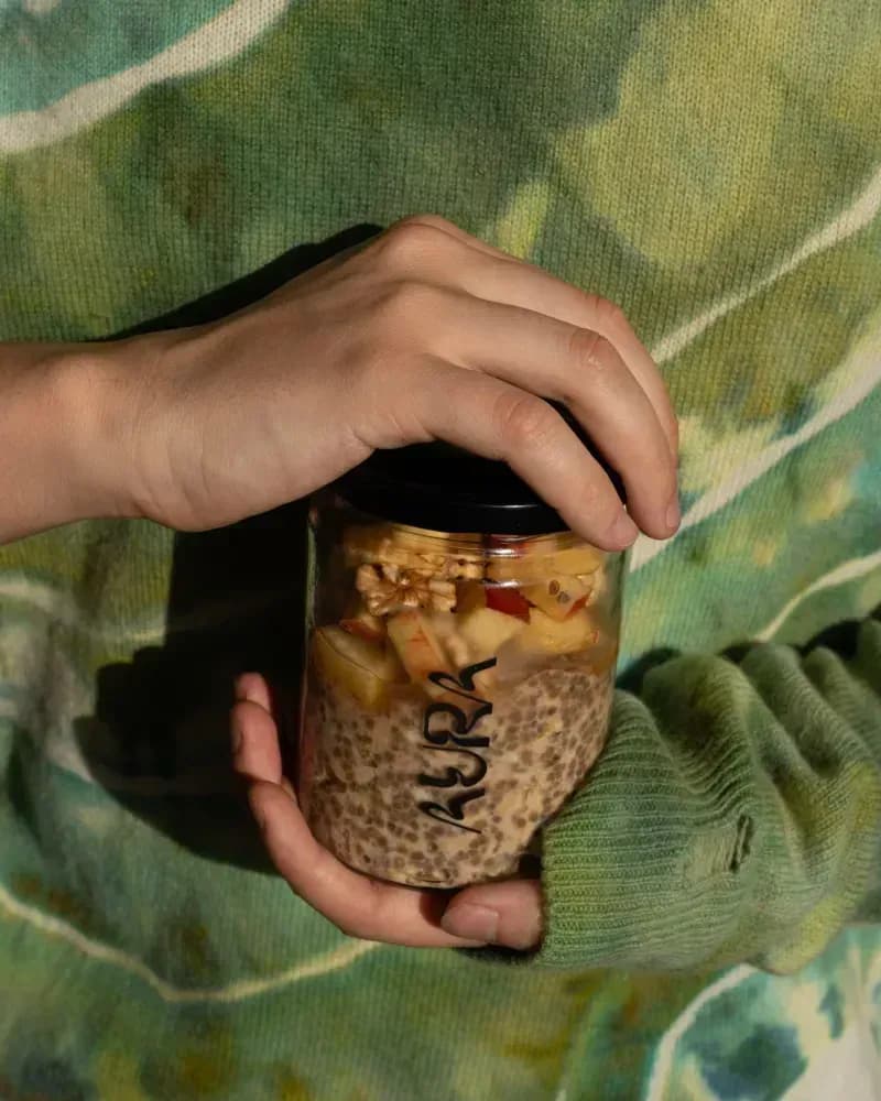 Cacao Peanut Chia Pudding