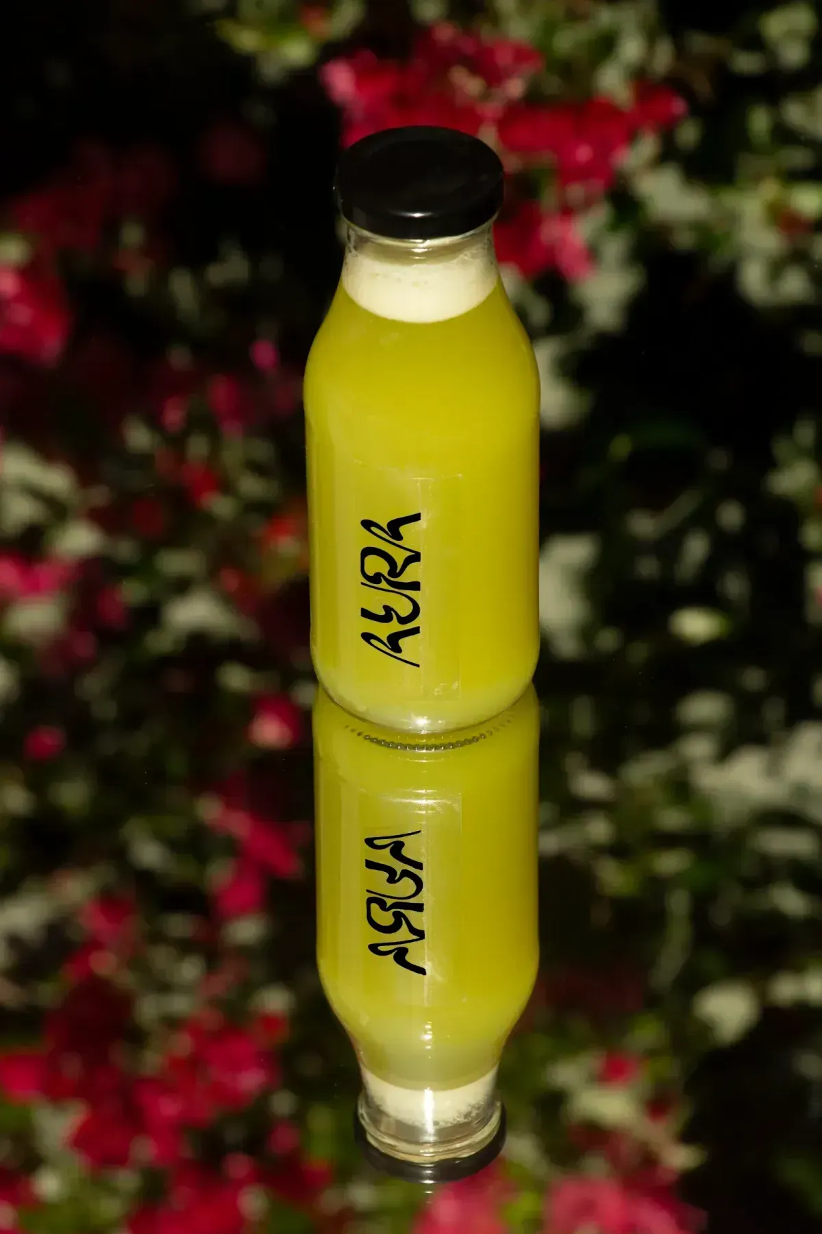 SERENITY cold-pressed juice at Aura Wellness Bar, Lisbon